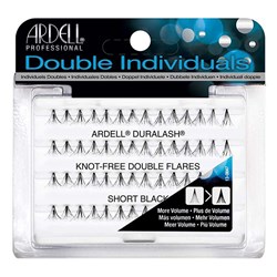 ARDELL Knot-free double flares - short black